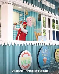 Turkish ice cream Indian person game activity rent in Hyderabad